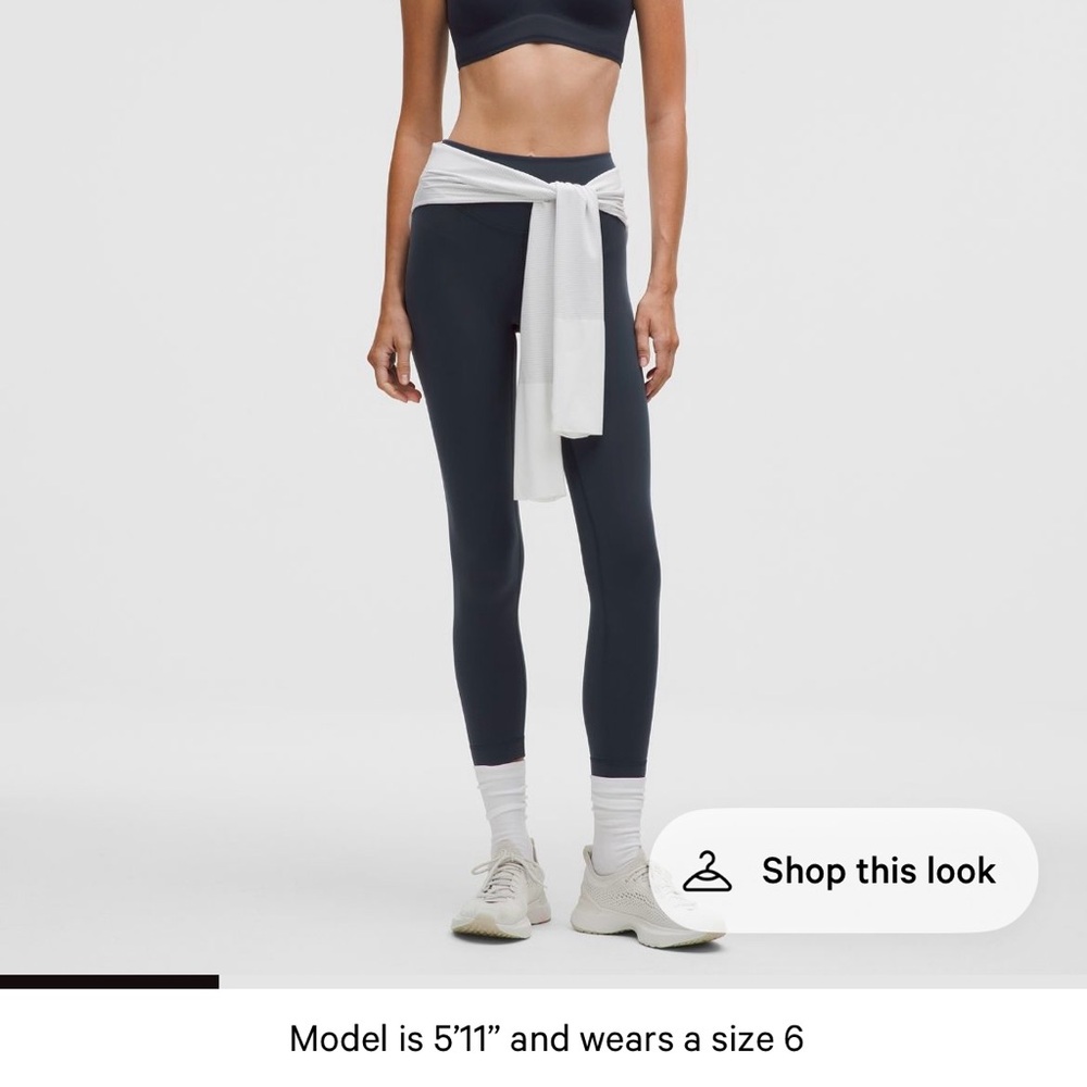 Lululemon Athletica Navy Blue Leggings